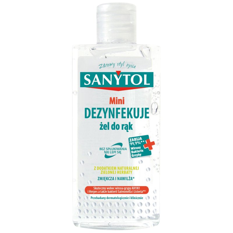 Sanytol Żel do dezynfekcji rąk 75 ml 2009
