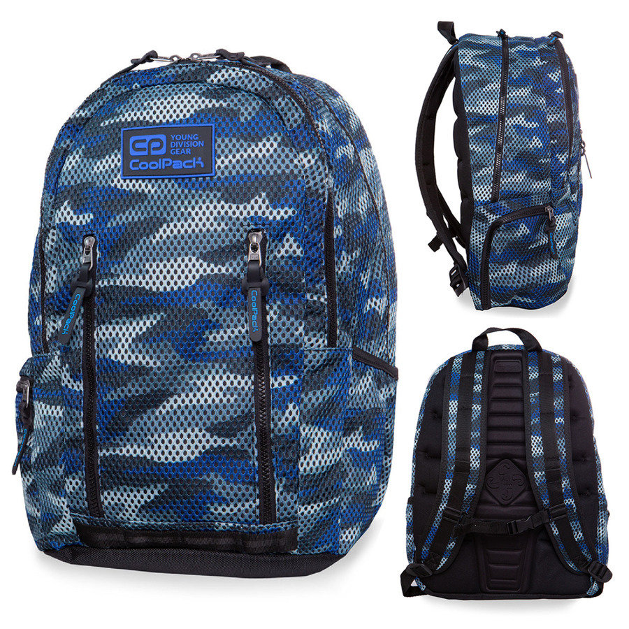 Patio Plecak Coolpack Impact II (B31067) Camo Mesh Grey 98250CP