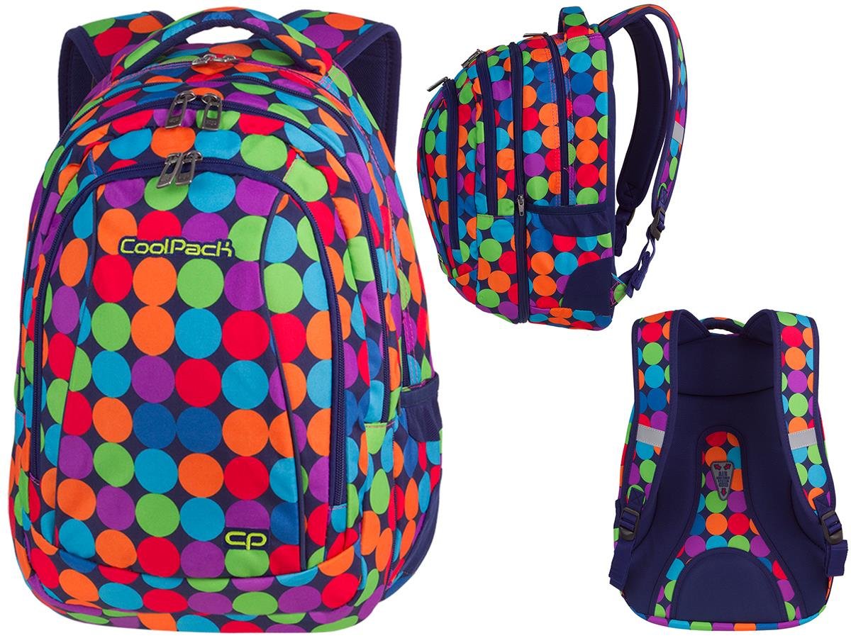 COOLPACK Plecak sportowy COOLPACK COMBO Multikolor - multikolor 5907808881563