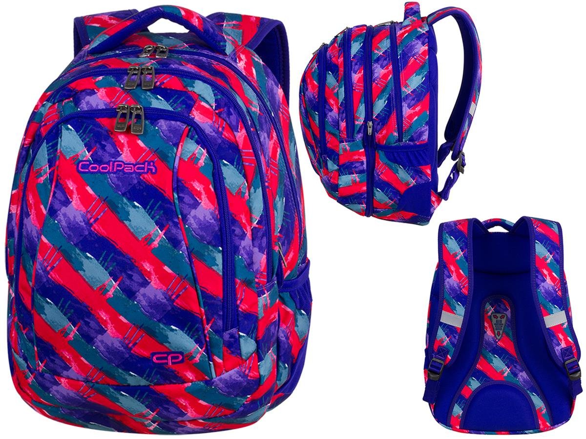COOLPACK Plecak sportowy COOLPACK COMBO Multikolor - multikolor 5907808881419