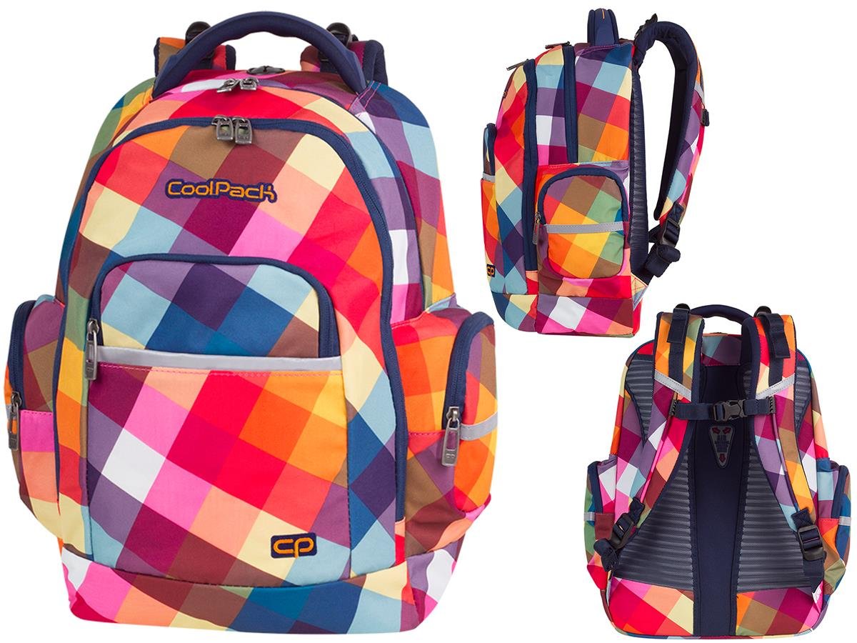 COOLPACK Plecak sportowy COOLPACK BRICK Multikolor - multikolor 5907808882478