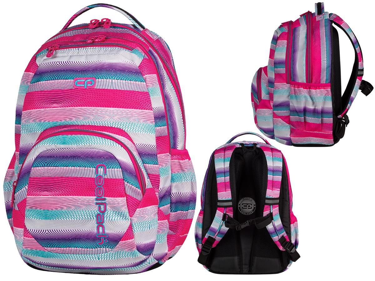 CoolPack Plecka szkolny Smash 63678CP Pink Twist 397 PATIO