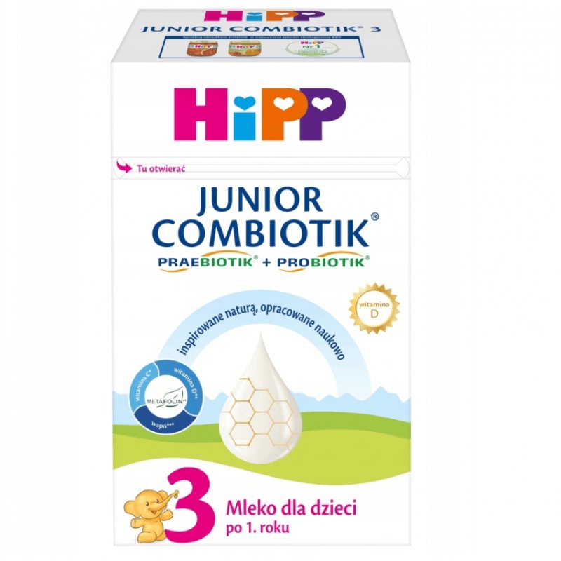 HIPP - Junior combiotik 3 mleko modyfikowane 550g