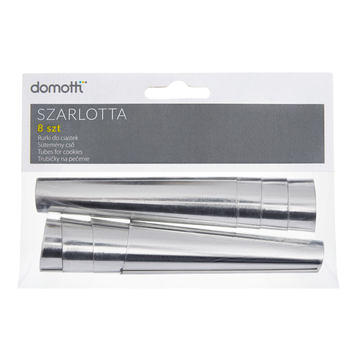 Zestaw rurek do ciastek Szarlotta 8 szt. DOMOTTI