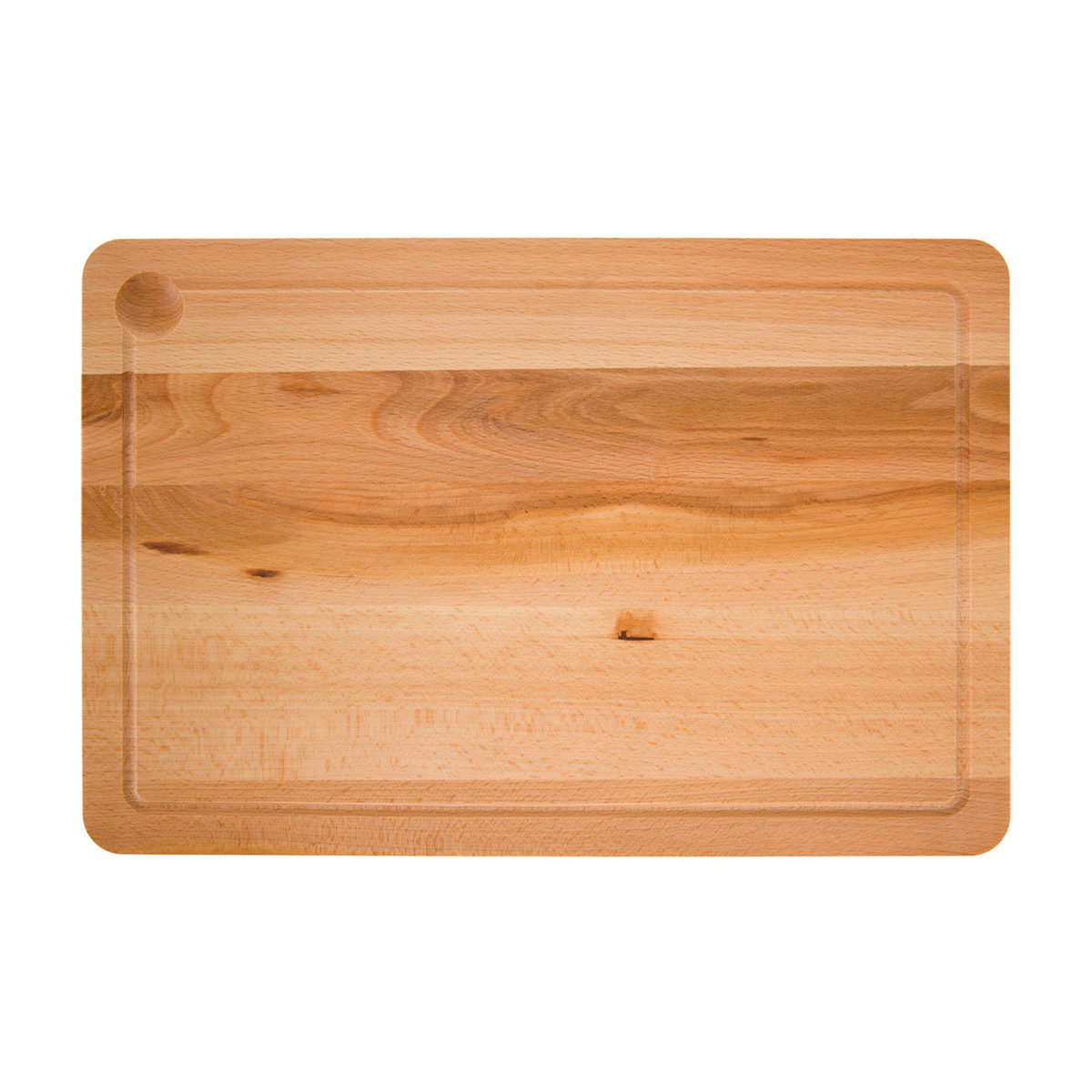 Domotti Deska do krojenia drewniana prostokątna Woody 45 x 30 cm