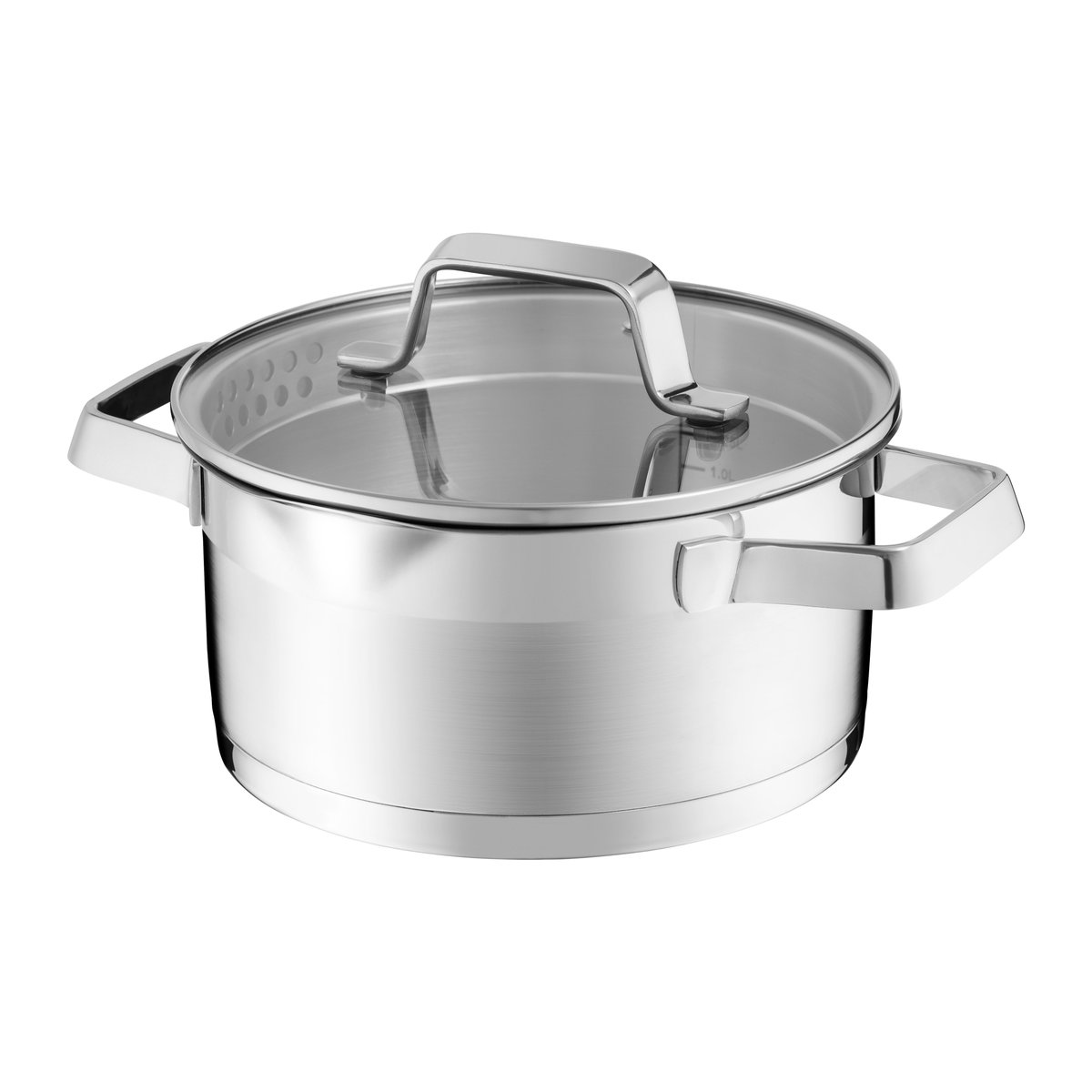 Garnek z pokrywką do odcedzania Kitchen Pro 18 cm AMBITION