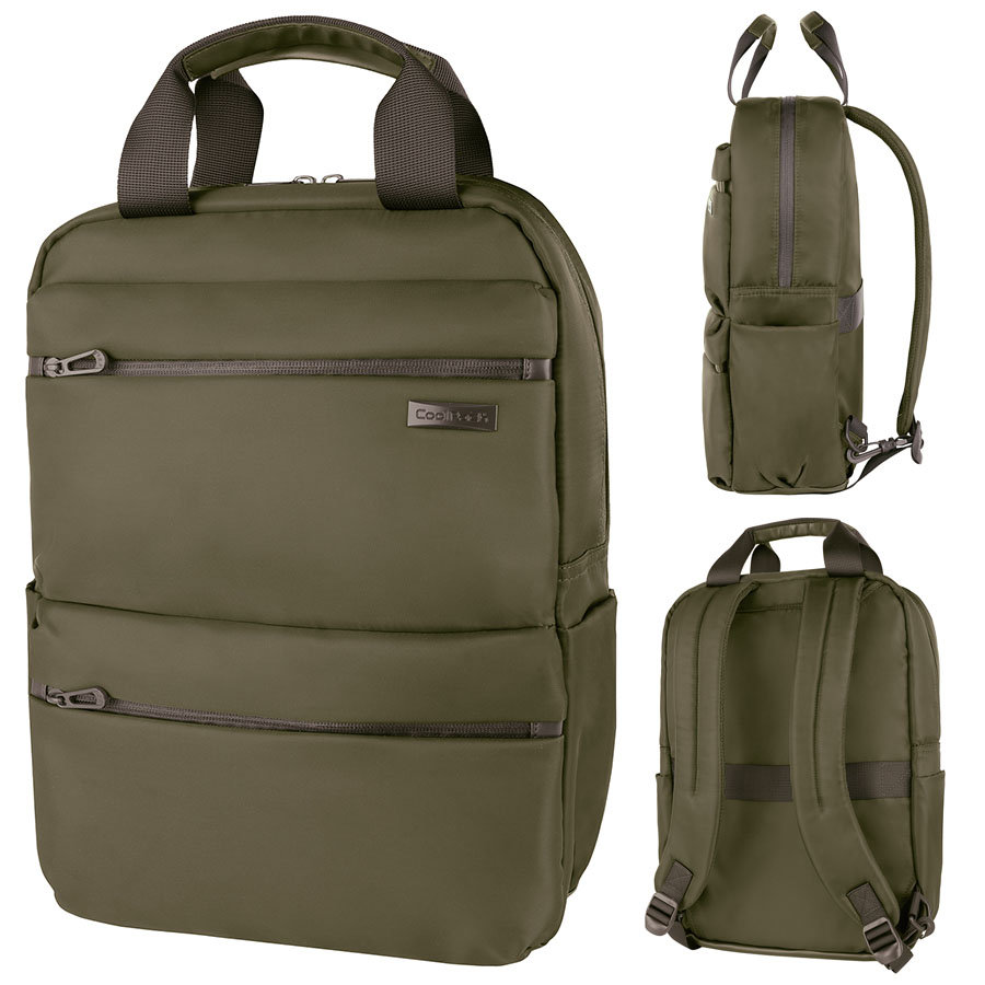Plecak biznesowy Coolpack Hold Olive Green E54012