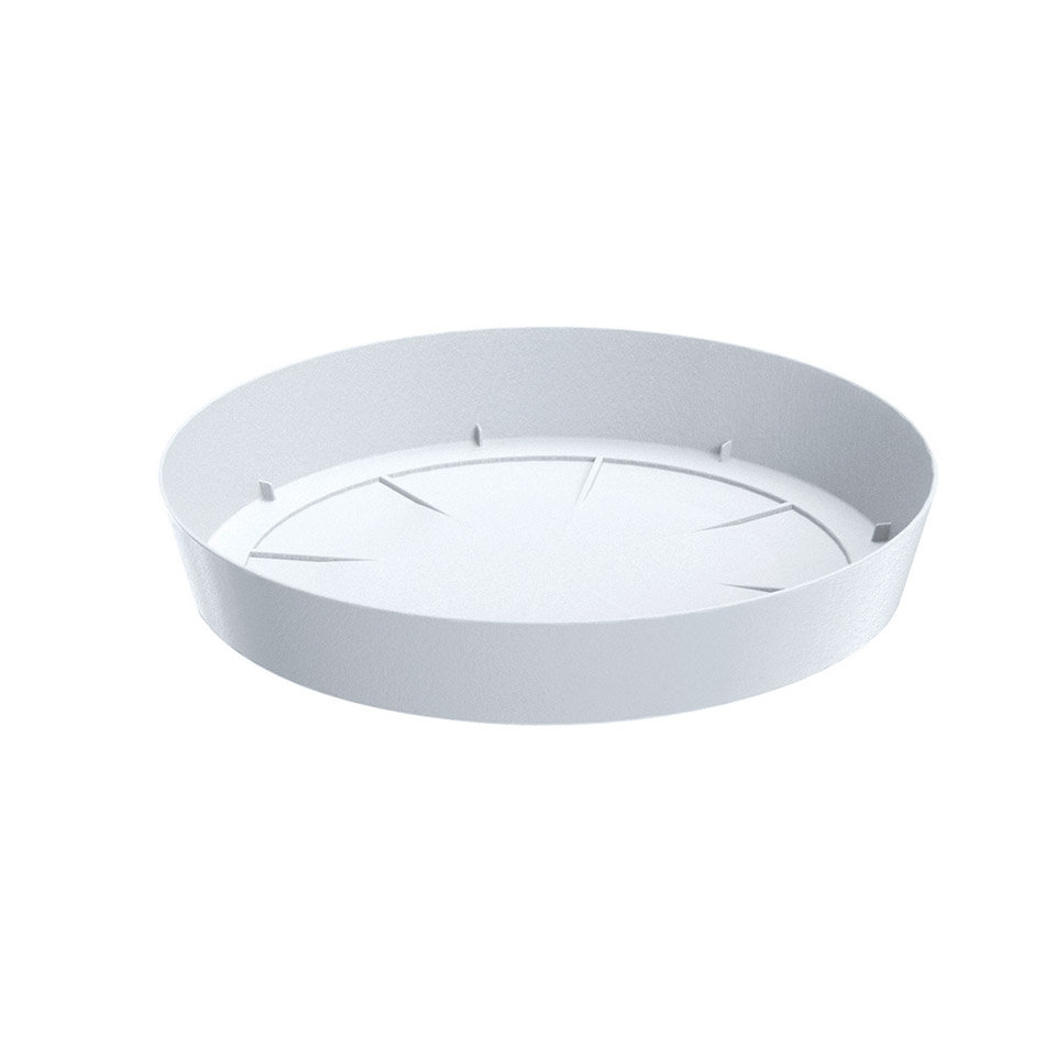 Prosperplast LOFLY miska pod doniczkę 19x3,1cm, biały PPLFC190