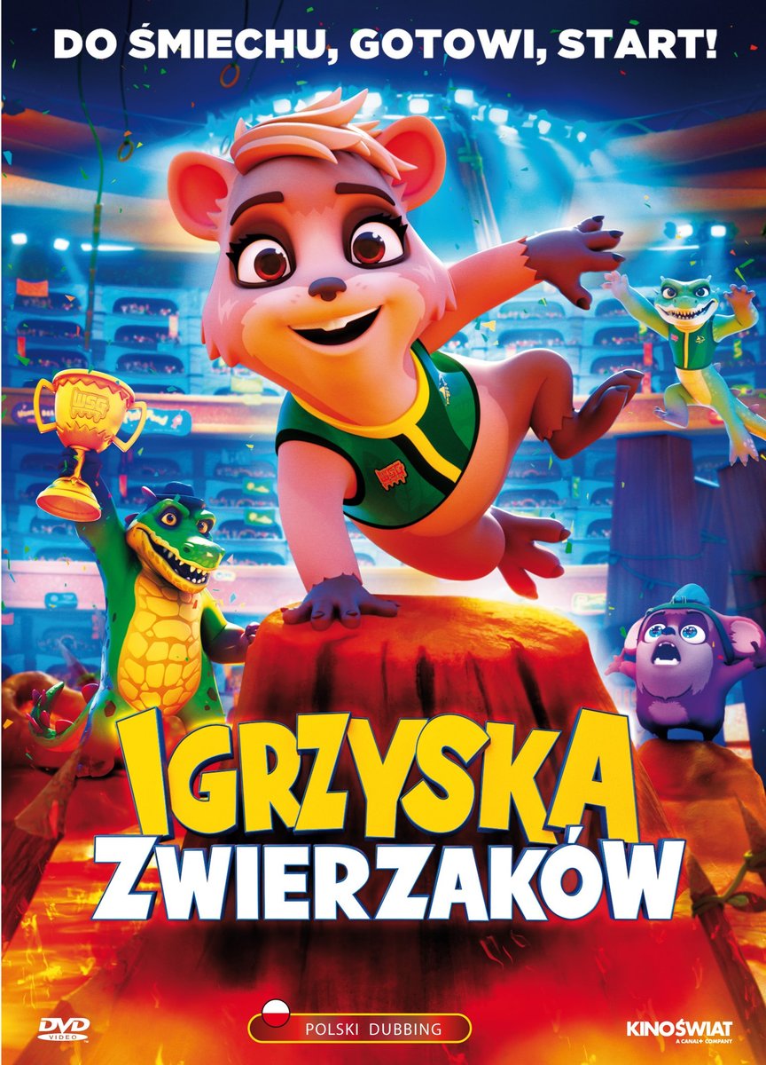 Igrzyska zwierzaków DVD - Kino Świat