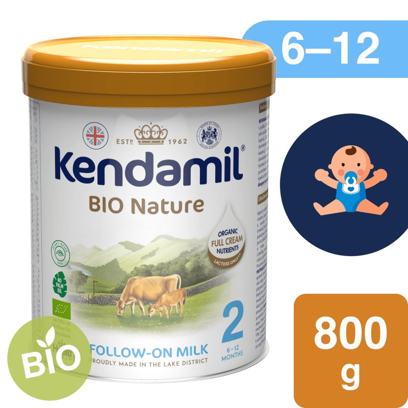 Kendemil 2 Organiczne Mleko Następne 800g