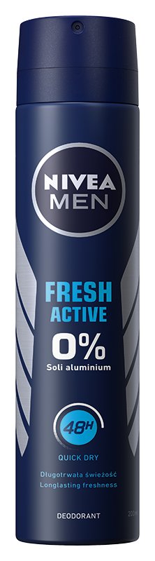 Nivea Men Fresh Active Dezodorant w sprayu 200 ml 072876