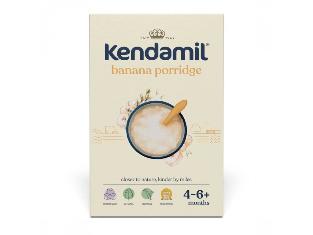 Kendamil - Kasza mleczna i banan, 150 g