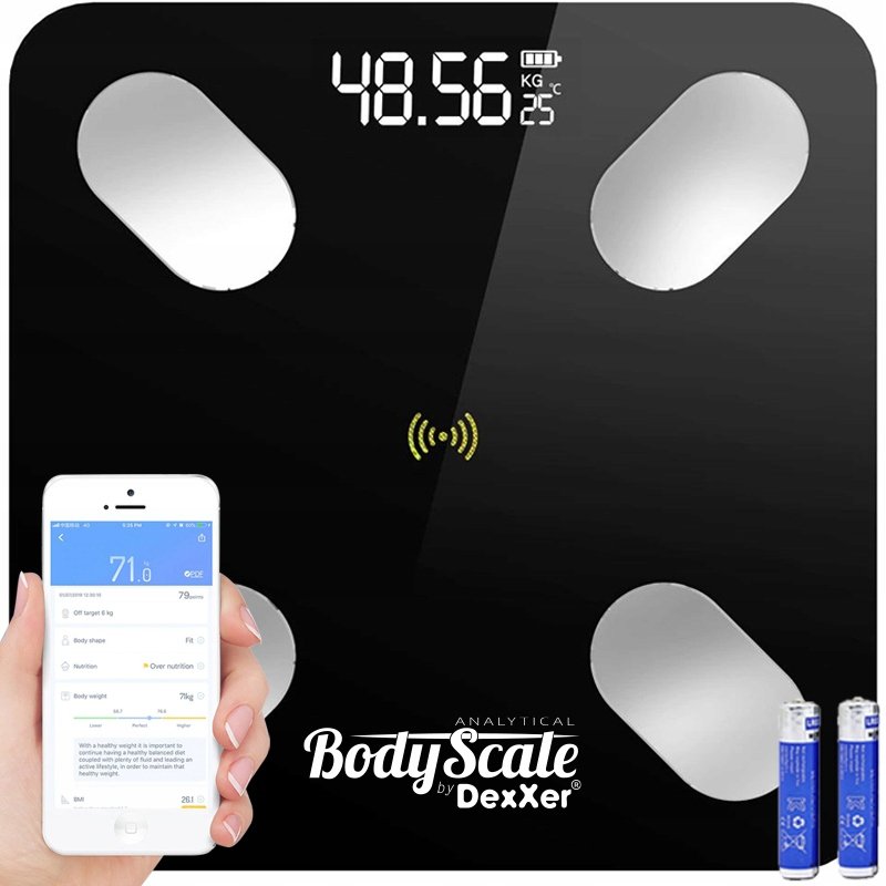 Analityczna Waga Łazienkowa Bluetooth Bmi 12W1 Fit Sf-400
