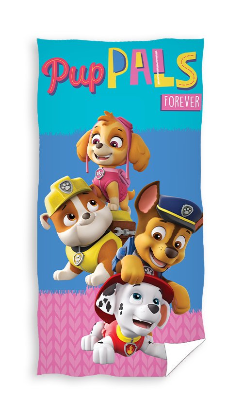 Ręcznik kąpielowy Psi patrol Przyjaciele na zawsze, 70 x 140 cm