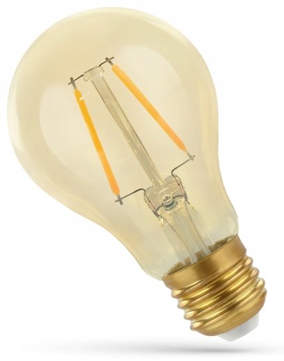 Spectrum LED GLS E27 230V 2W COG WW GOLDEN WOJ14077