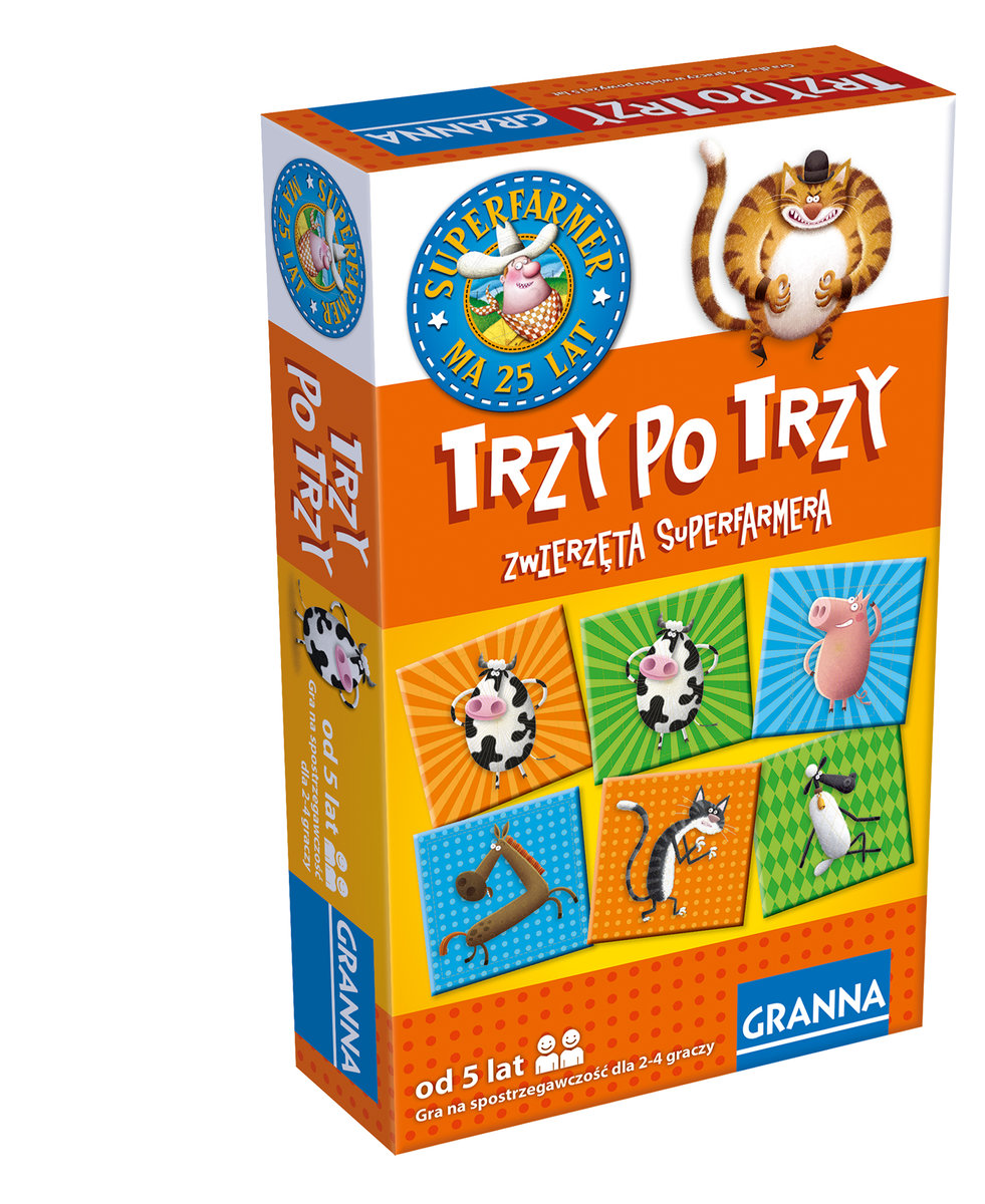 Granna Trzy po trzy. Zwierzęta Superfarmera