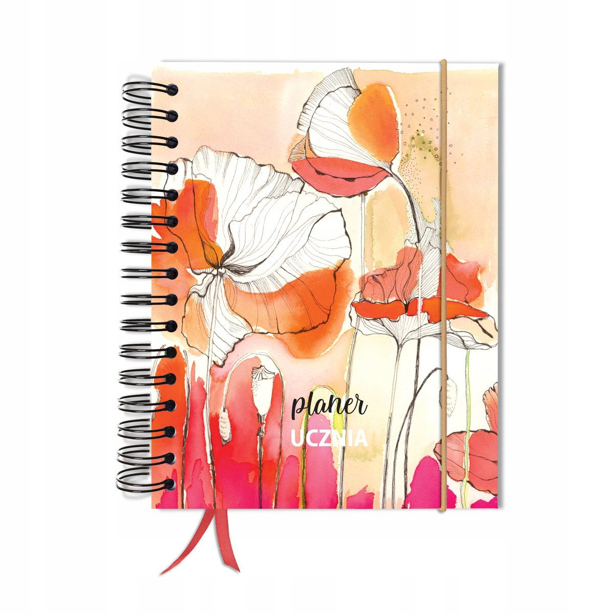 Kalendarz tygodniowy, A5, Uczniowski, Bez dat, Różnokolorowy