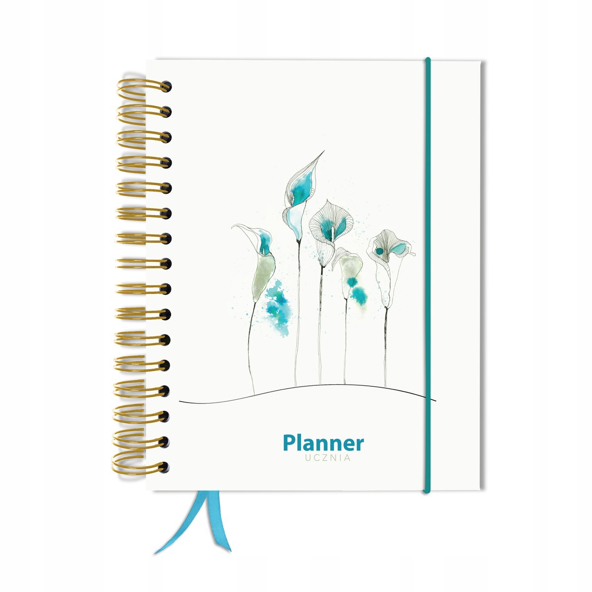 Kalendarz tygodniowy, A5, Uczniowski, Bez dat, Różnokolorowy