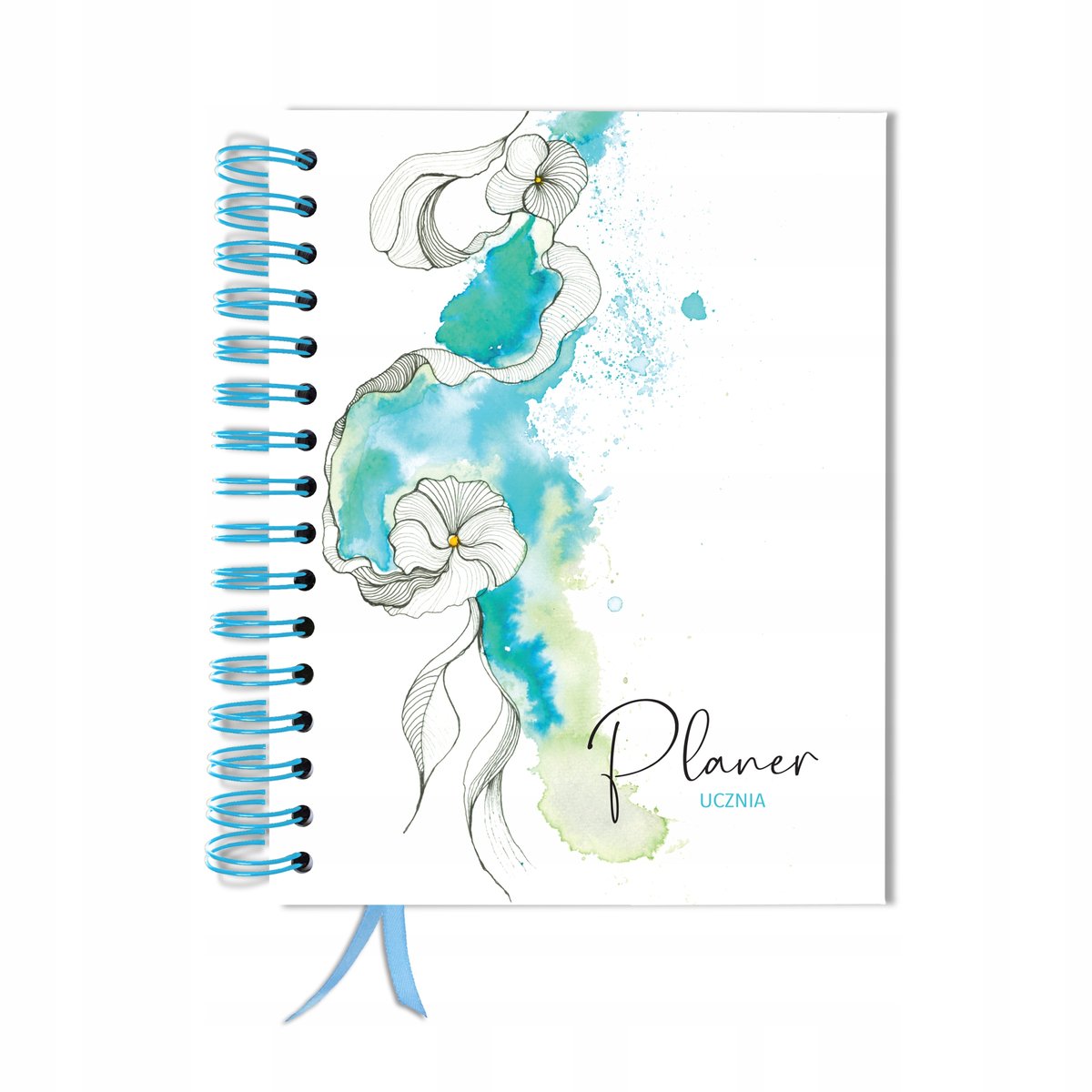 Kalendarz tygodniowy, A5, Uczniowski, Bez dat, Różnokolorowy