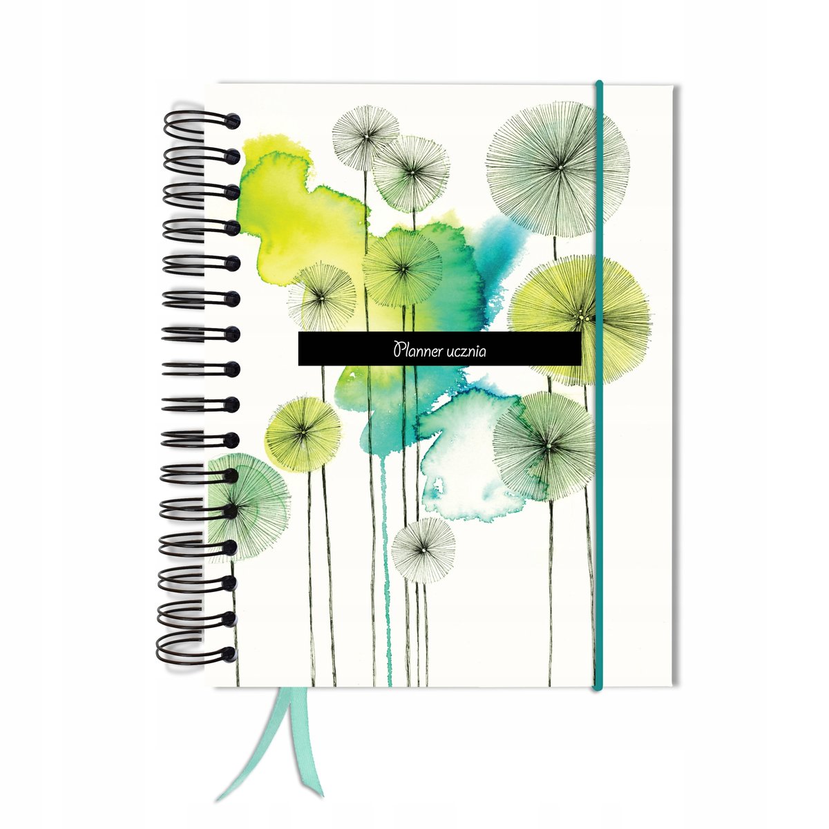 Kalendarz tygodniowy, A5, Uczniowski, Bez dat, Różnokolorowy