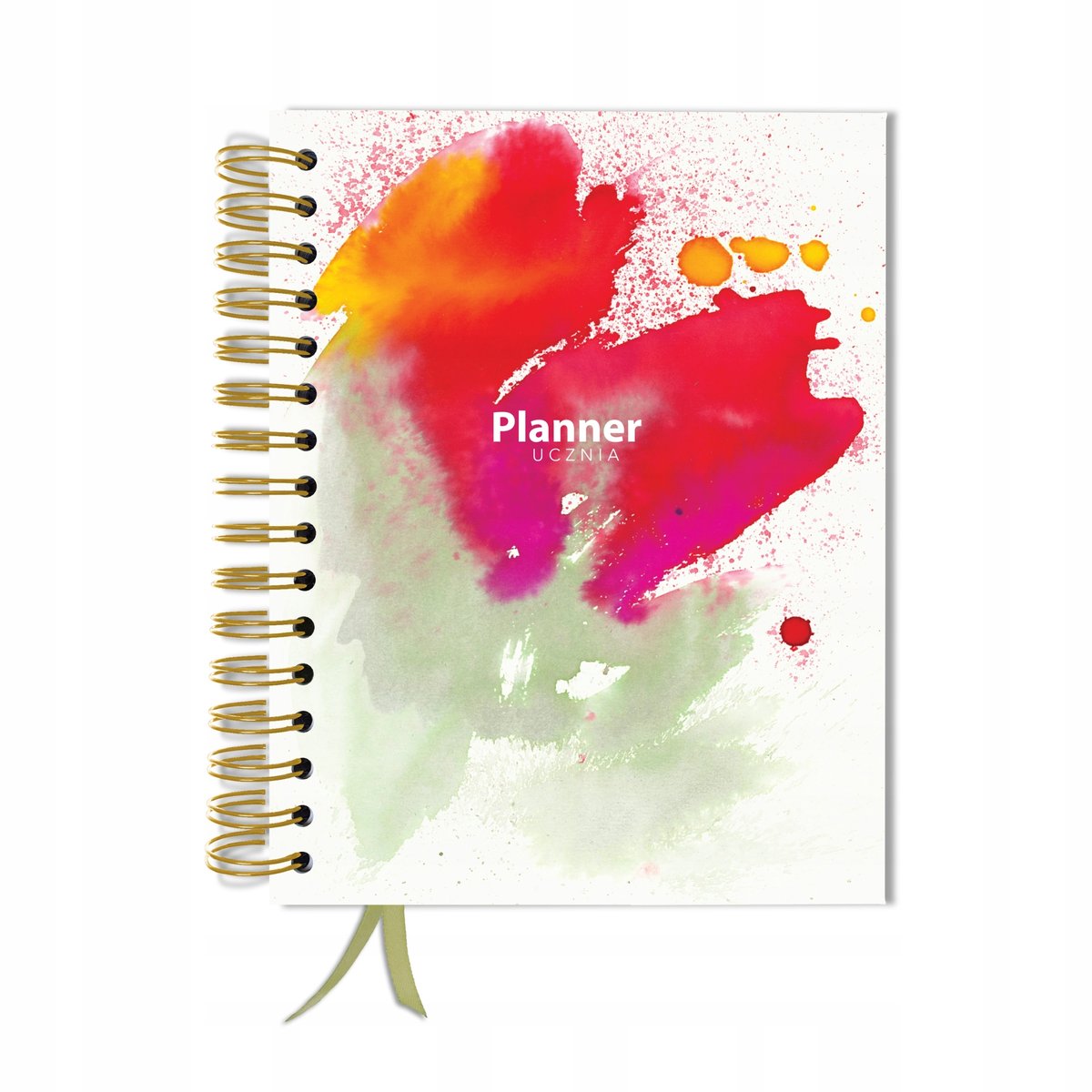 Kalendarz tygodniowy, A5, Uczniowski, Bez dat, Różnokolorowy