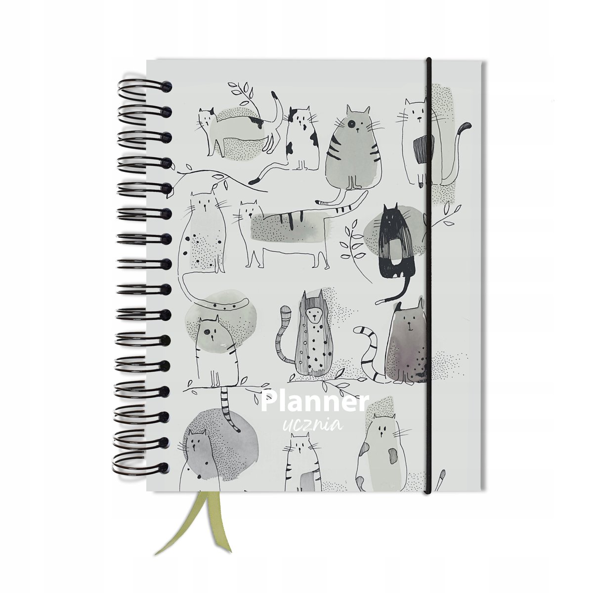 Kalendarz tygodniowy, A5, Uczniowski, Bez dat, Różnokolorowy