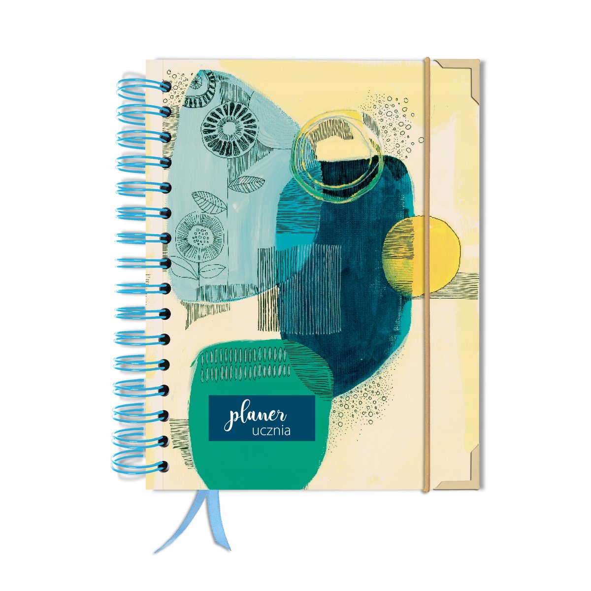 Kalendarz tygodniowy, A5, Uczniowski, Bez dat, Różnokolorowy