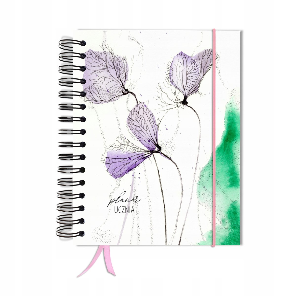 Kalendarz tygodniowy, A5, Uczniowski, Bez dat, Różnokolorowy