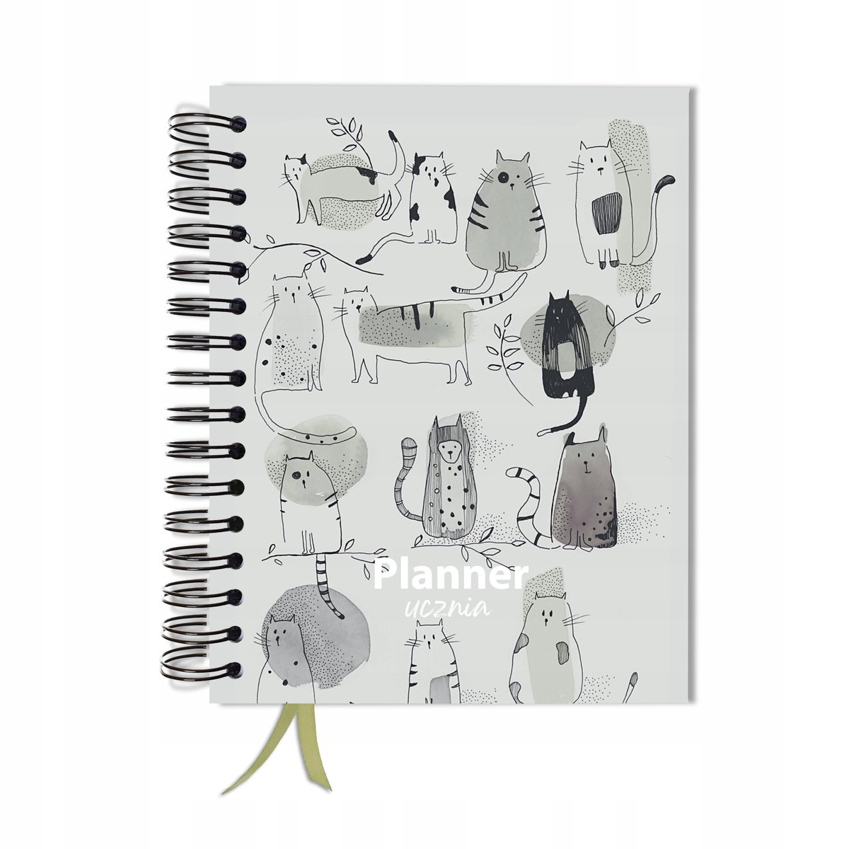 Kalendarz tygodniowy, A5, Uczniowski, Bez dat, Różnokolorowy