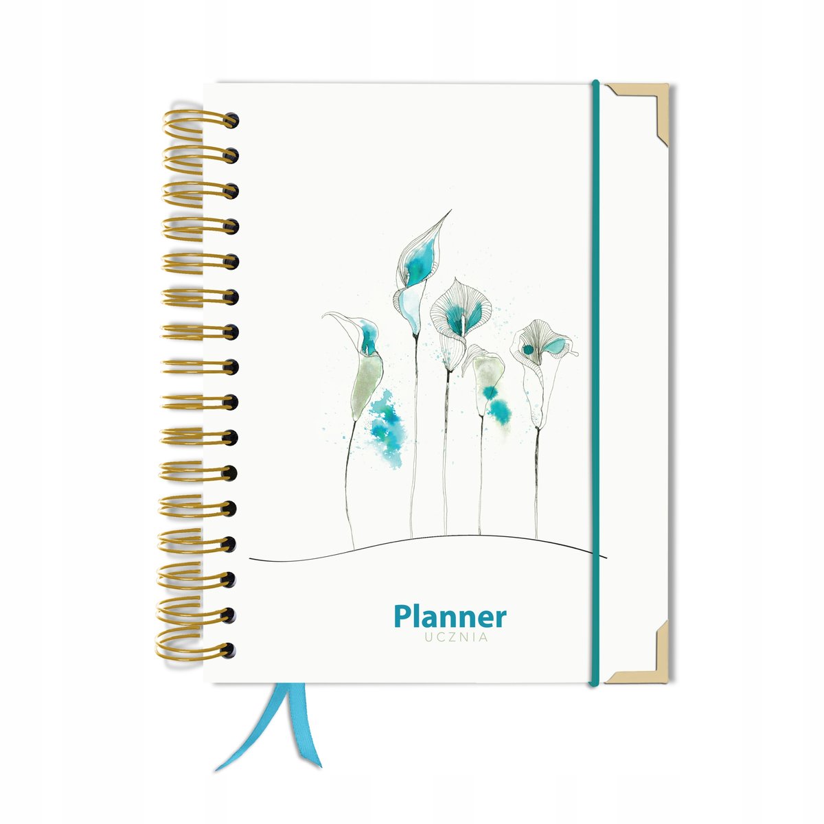 Kalendarz tygodniowy, A5, Uczniowski, Bez dat, Różnokolorowy