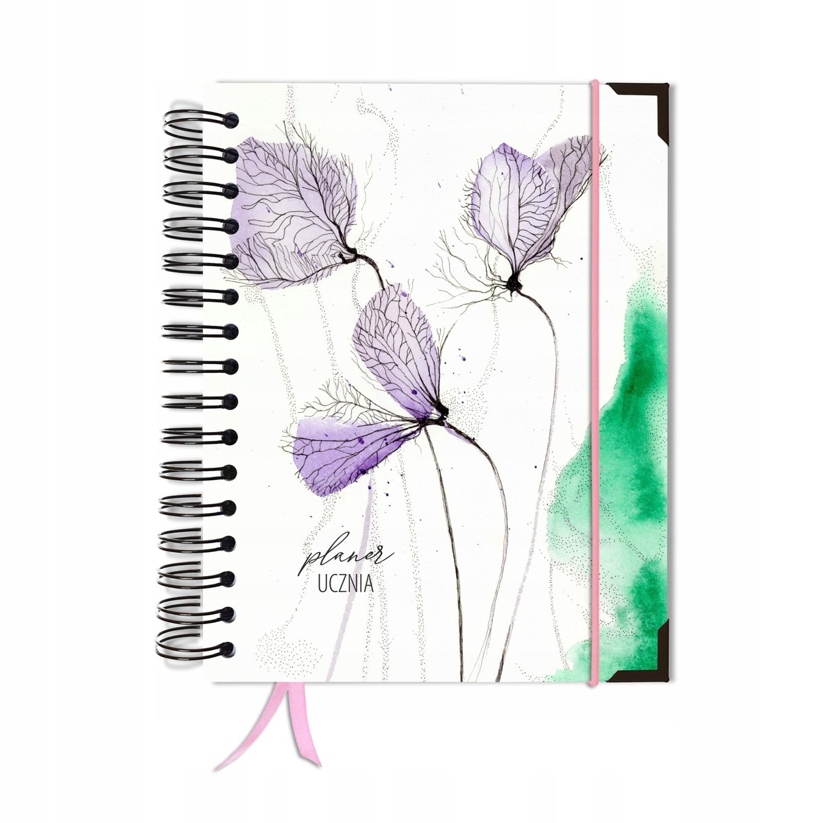 Kalendarz tygodniowy, A5, Uczniowski, Bez dat, Różnokolorowy