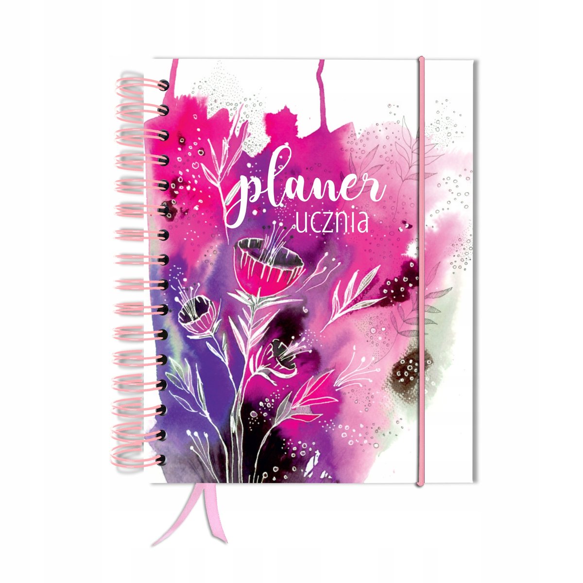 Kalendarz tygodniowy, A5, Uczniowski, Bez dat, Różnokolorowy