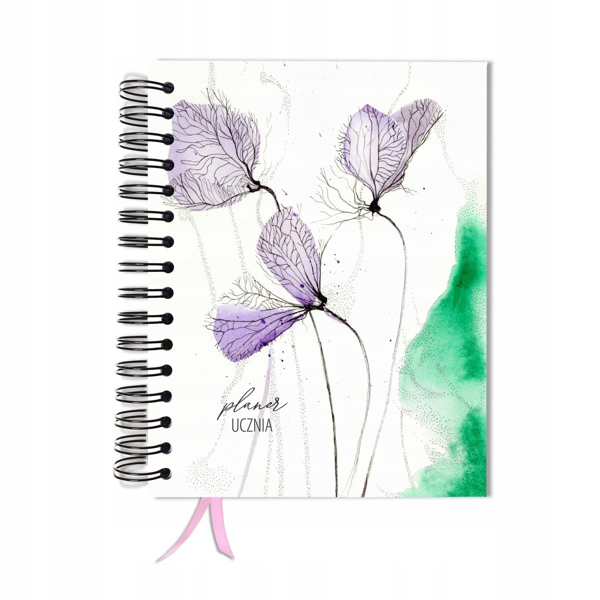 Kalendarz tygodniowy, A5, Uczniowski, Bez dat, Różnokolorowy