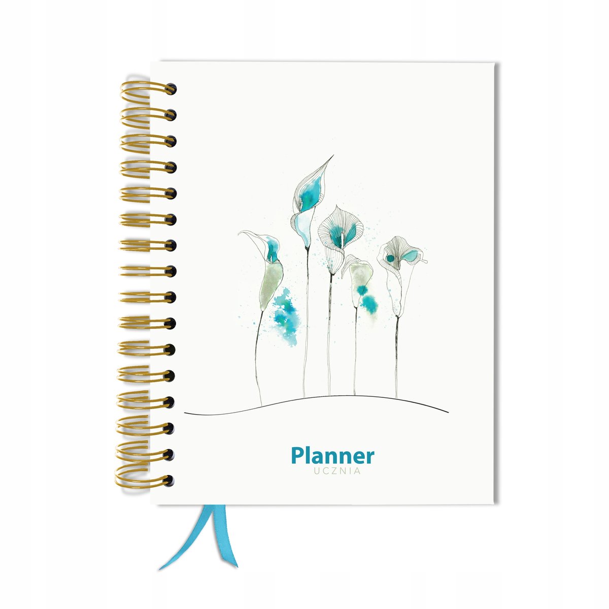 Kalendarz tygodniowy, A5, Uczniowski, Bez dat, Różnokolorowy