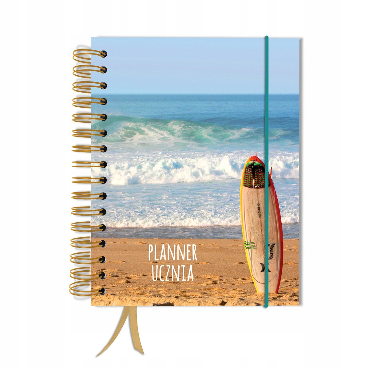 Kalendarz tygodniowy, A5, Uczniowski, Bez dat, Różnokolorowy