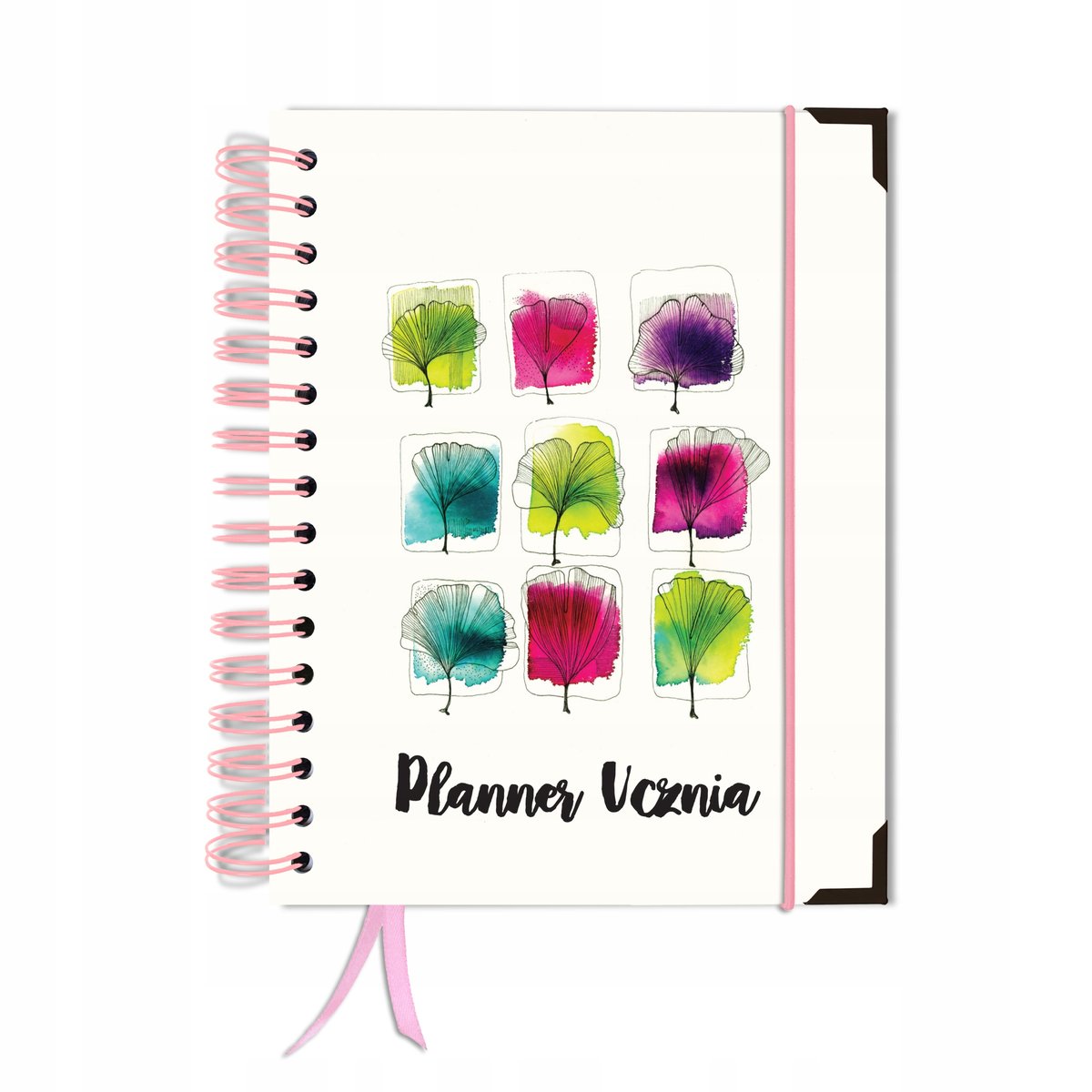 Kalendarz tygodniowy, A5, Uczniowski, Bez dat, Różnokolorowy