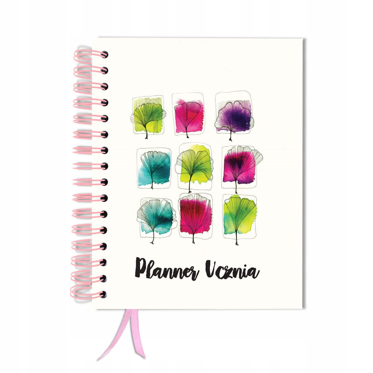 Kalendarz tygodniowy, A5, Uczniowski, Bez dat, Różnokolorowy