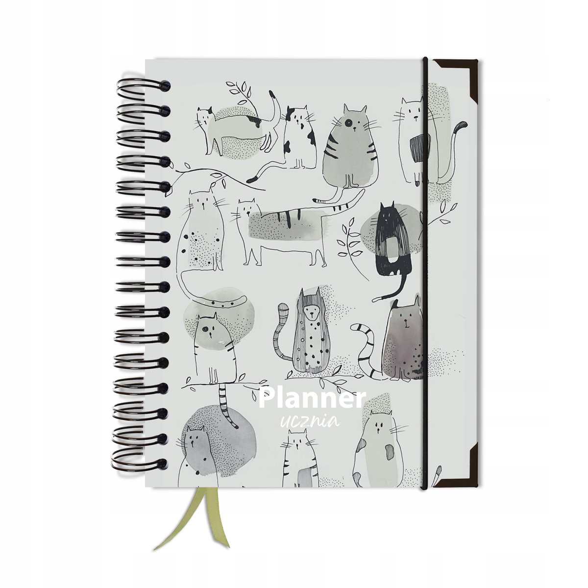 Kalendarz tygodniowy, A5, Uczniowski, Bez dat, Różnokolorowy