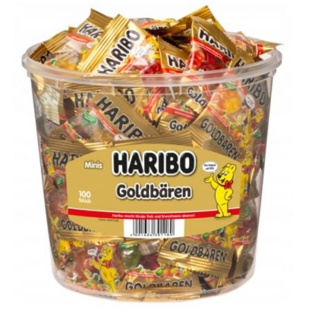 Haribo Żelki misie Goldbären Mini 100 x 10 g