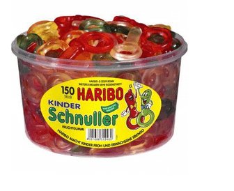 Haribo, żelki owocowe Smoczki, 150 sztuk