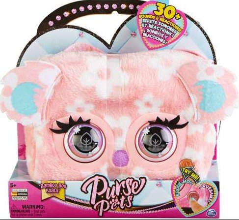 Purse Pets, Interaktywna torebka z oczami i dźwiękami Print Perfect Koala