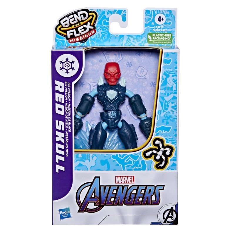 Hasbro, figurka AVENGERS BEND AND FLEX FIGURKA - SKULL ICE MISSION