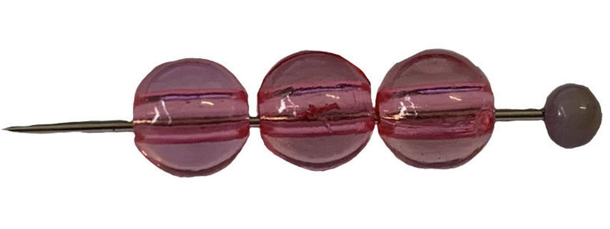 Korale Akrylowe Kula 12mm (8szt) Róż