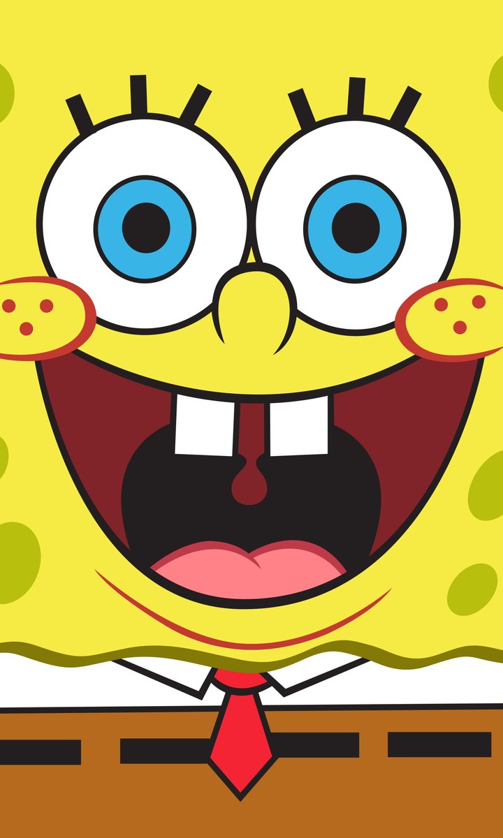 Ręcznik kąpielowy Sponge Bob Face, 70 x 140 cm