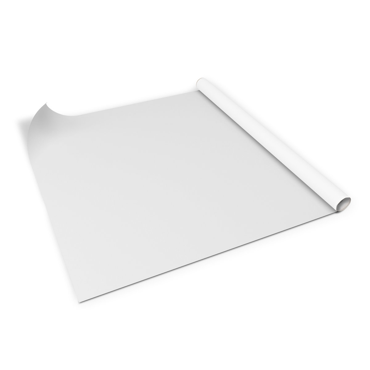 Samoprzylepna Okleina Meblowa Pcv Biała 100X50 Cm