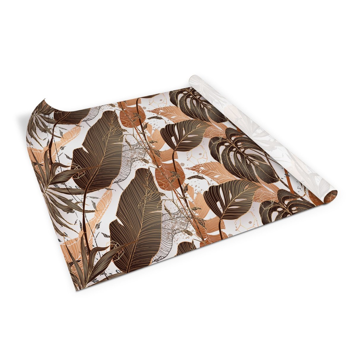 Okleina Meblowa Egzotyczny Wzór Monstera 100X50 Cm