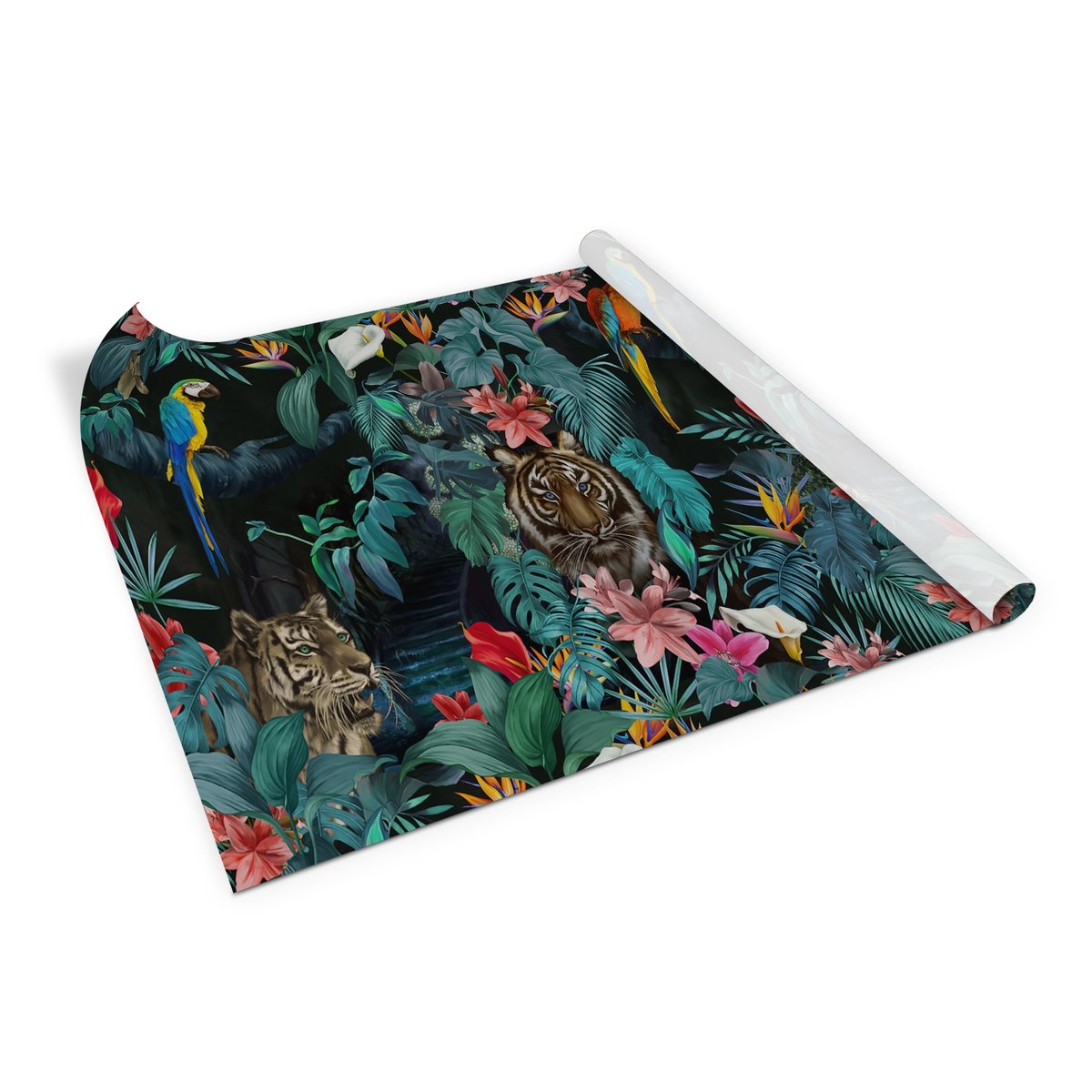 Folia Okleina Dekoracyjna Tygrys Dżungla 100X50 Cm