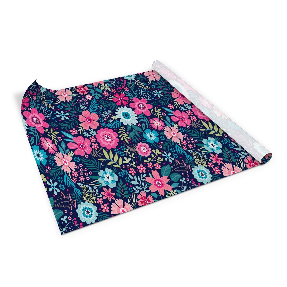 Folia Dekoracyjna Na Szuflady Kwiatowy Wzór 100X50