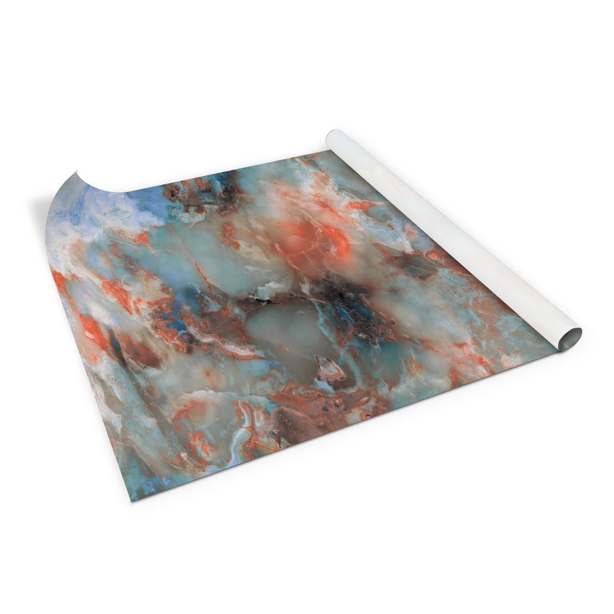 Okleina Meblowa Kolorowy Marmurowy Wzór 100X50 Cm