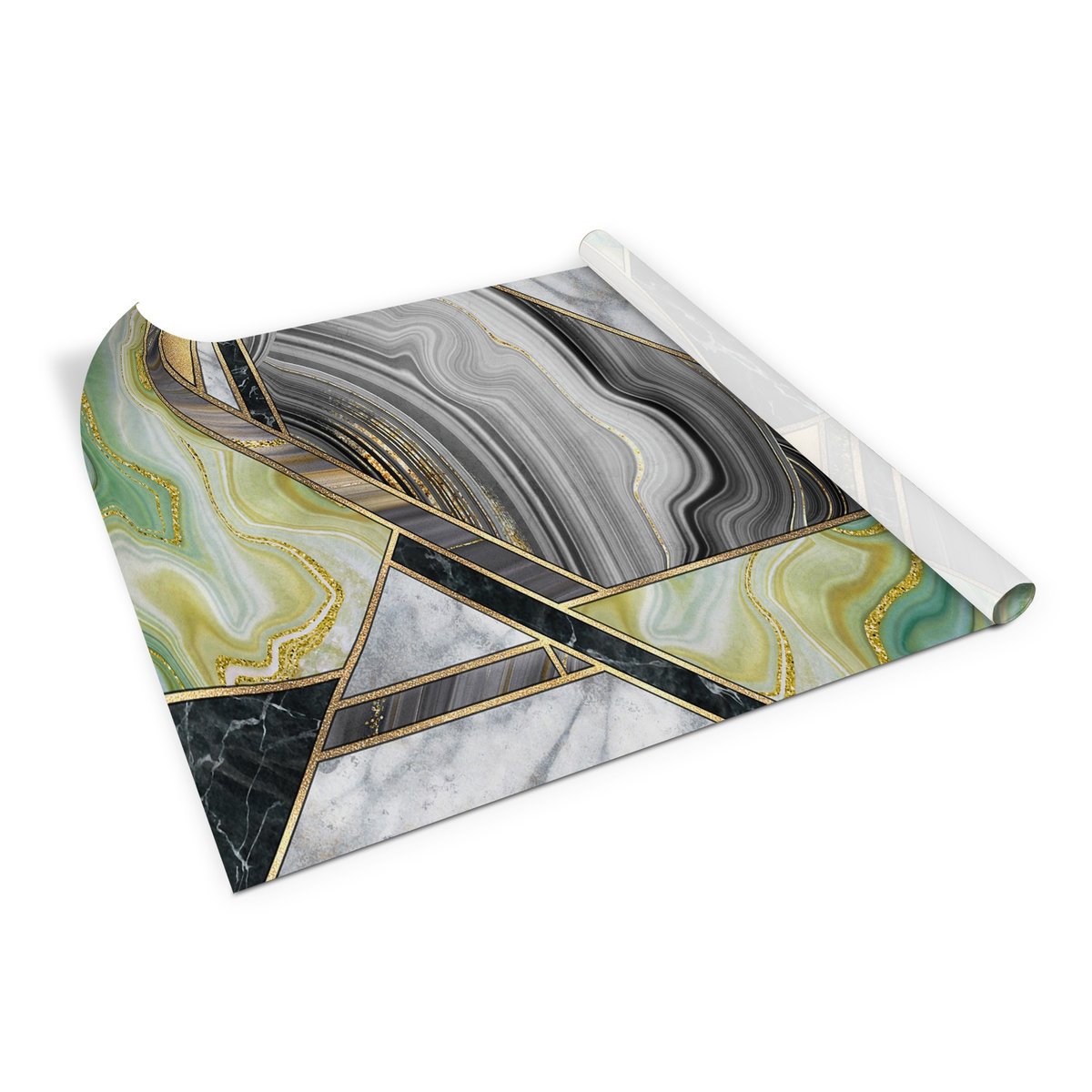Folia Na Blat Art Deco Marmurowa Abstrakcja 100X50